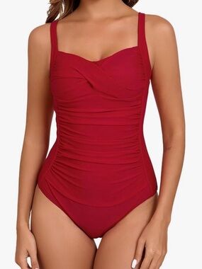 NWT- Red One piece tummy control - Size USA 8 / EUR 40